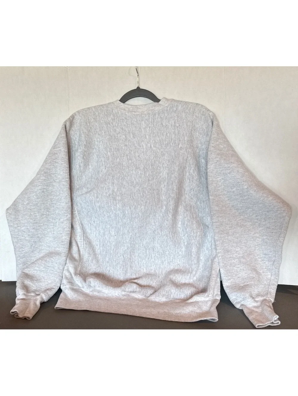 Lee Vintage Gray Crewneck Sweatshirt with Embroidered AXΩ Logo